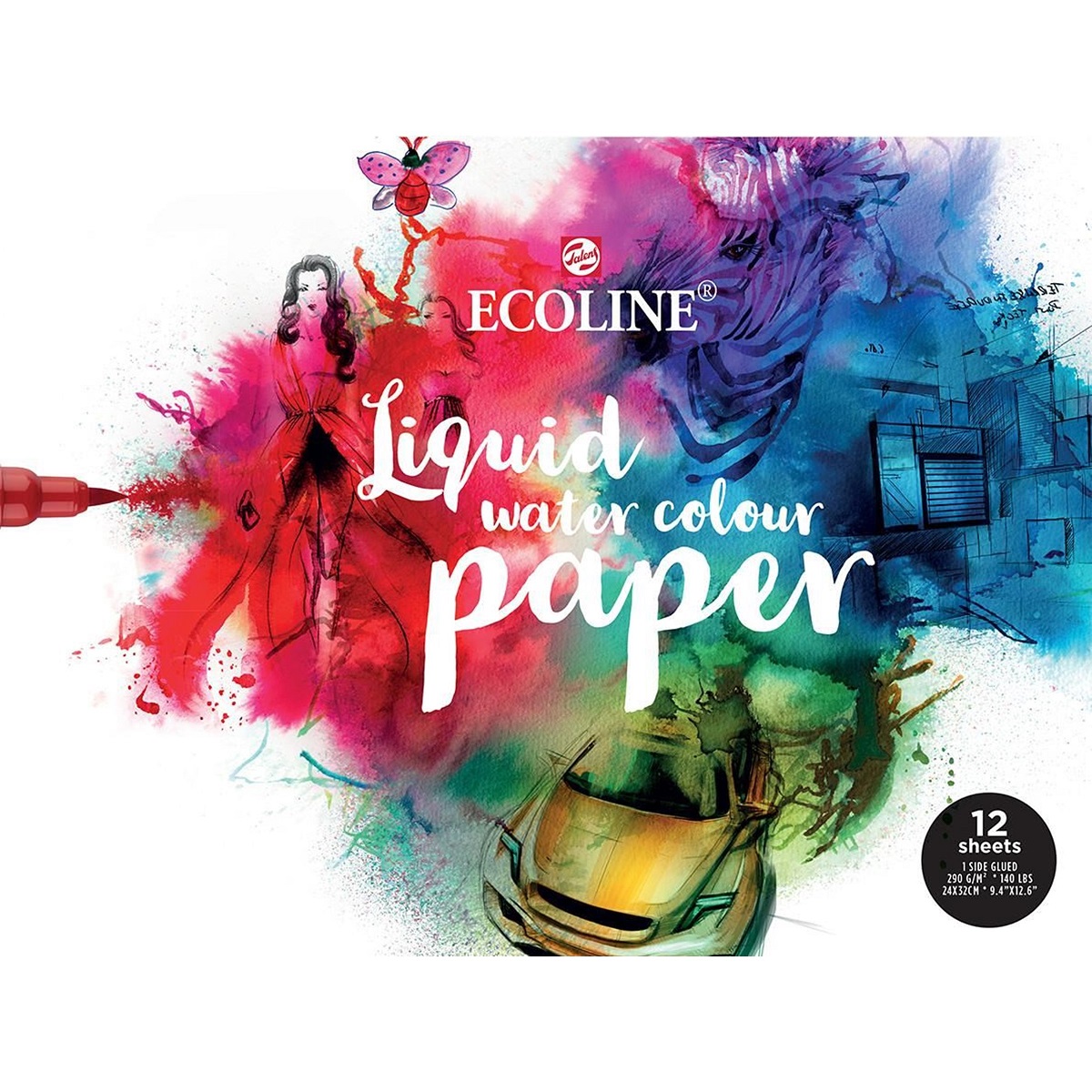 Ecoline Liquid Water Colour paper Ecoline Liquid Water Colour paper